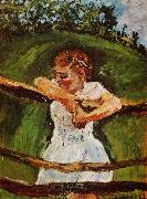 Young Girl at the Fence